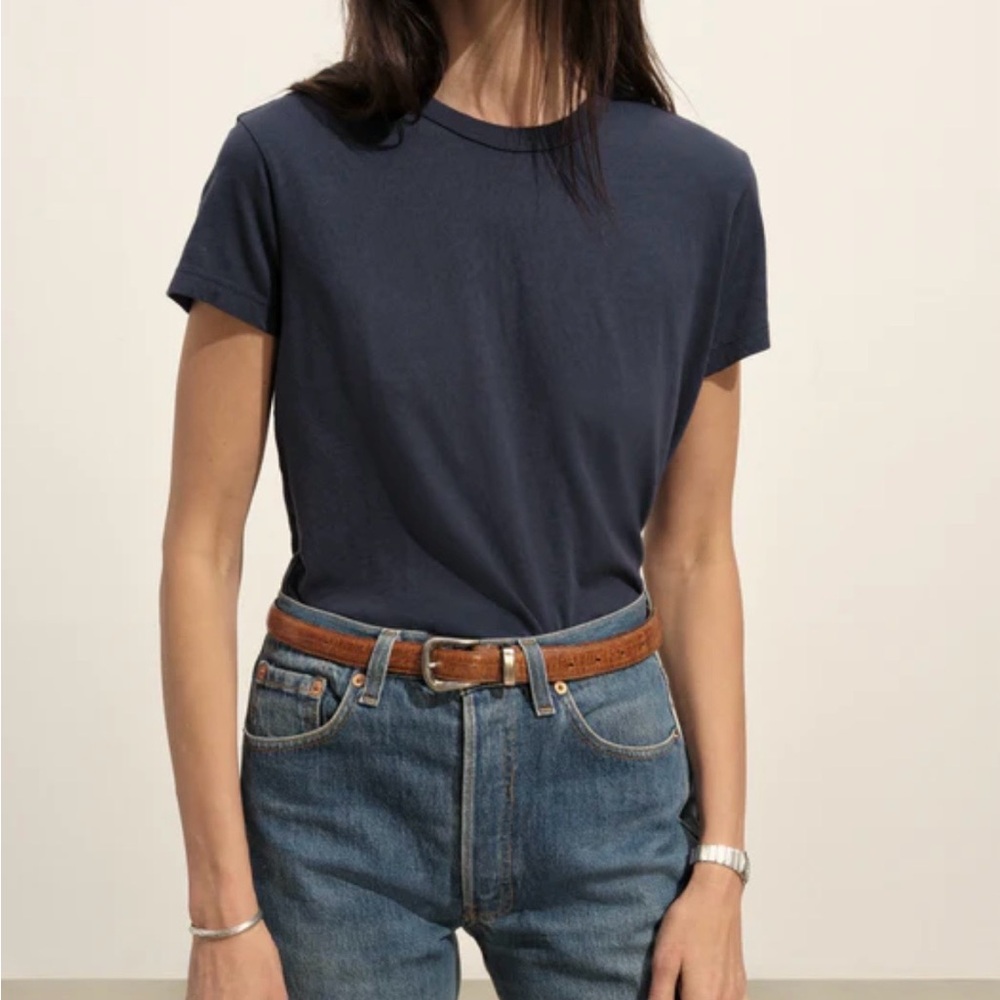 Buck Mason Slub Easy Crew T-Shirt Women